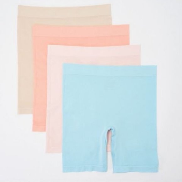 Breezies Other - Breezies Set of 4 Seamless Long Leg Panties NEW